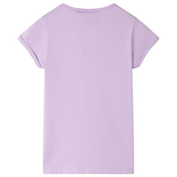 T-shirt infantil lilás 116 - Image 2
