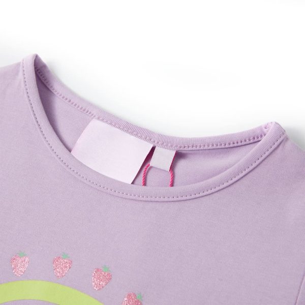 T-shirt infantil lilás 116 - Image 3