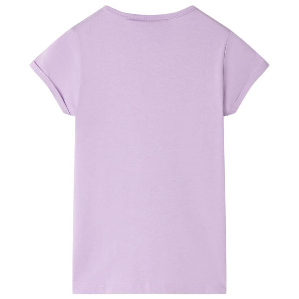 T-shirt infantil lilás 128 - Image 2