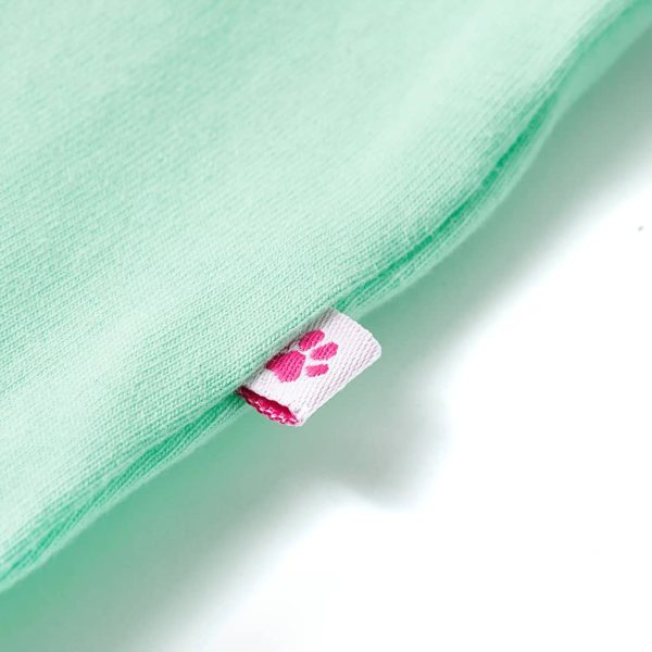 T-shirt infantil verde brilhante 116 - Image 5
