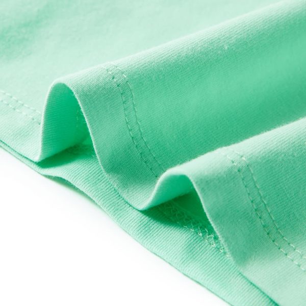 T-shirt infantil verde brilhante 116 - Image 6