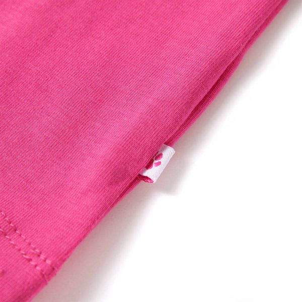 T-shirt de criança rosa-escuro 140 - Image 5