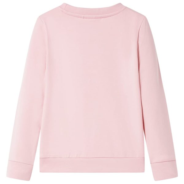 Sweatshirt para criança cor rosa-claro 92 - Image 2