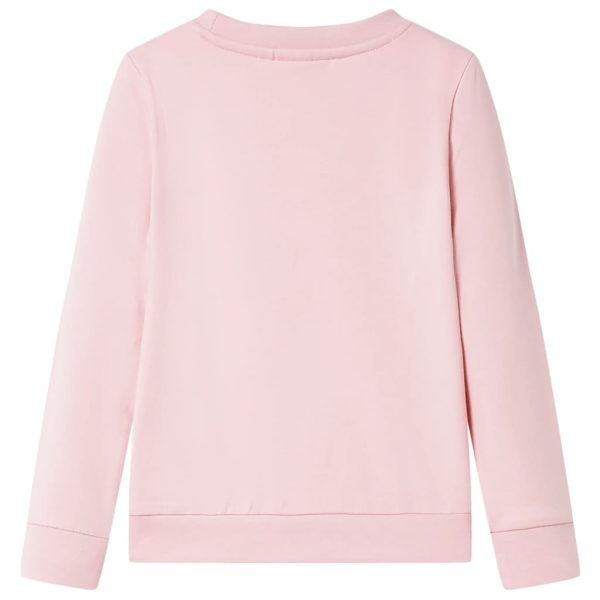 Sweatshirt para criança cor rosa-claro 104 - Image 2