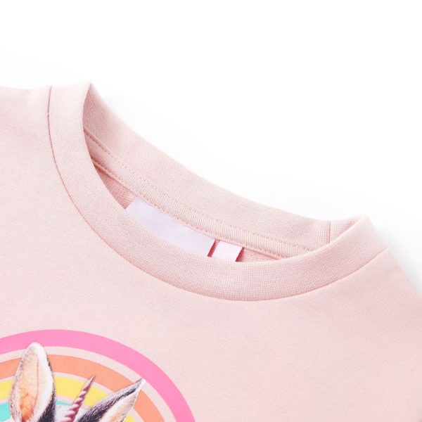 Sweatshirt para criança cor rosa-claro 140 - Image 3