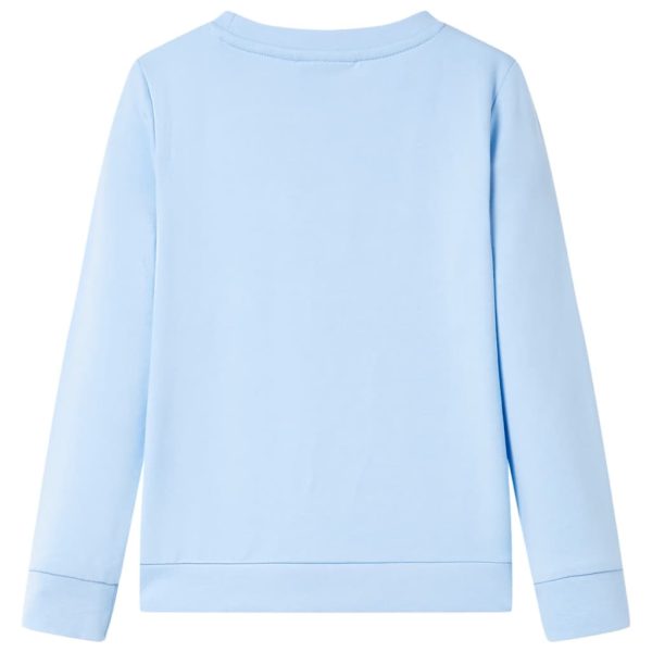Sweatshirt para criança azul-claro 128 - Image 2