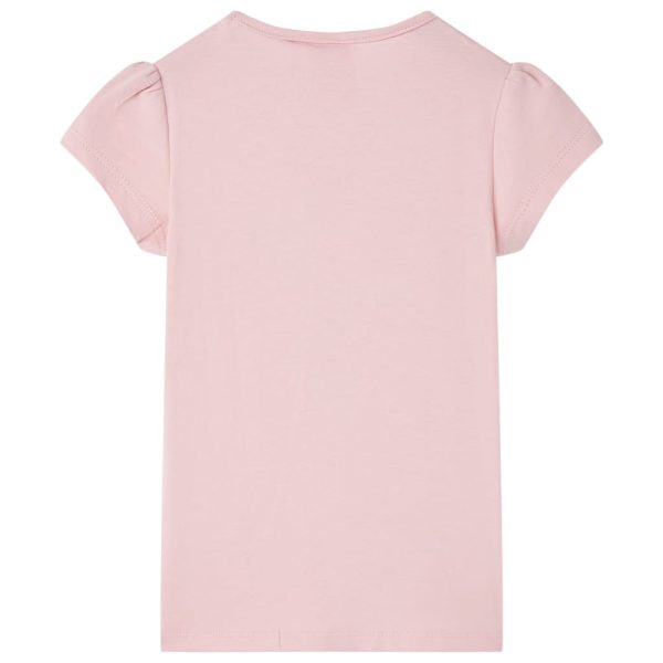 T-shirt de criança rosa-claro 92 - Image 2