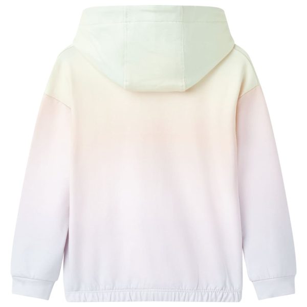 Sweatshirt com capuz para criança cor branco-estrela 92 - Image 2