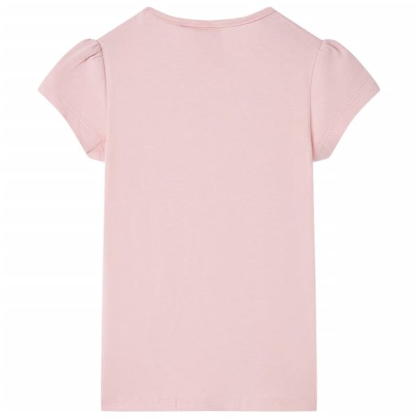 T-shirt de criança rosa-claro 128 - Image 2