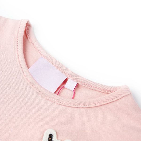 T-shirt de criança rosa-claro 128 - Image 3