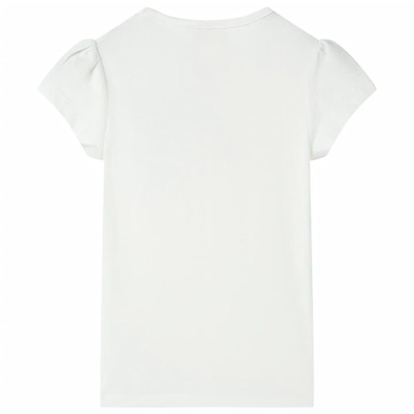 T-shirt infantil cor cru 104 - Image 2
