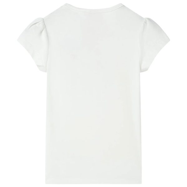 T-shirt infantil cor cru 128 - Image 2