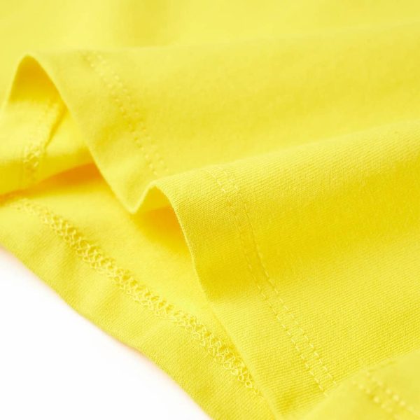 T-shirt de criança amarelo brilhante 92 - Image 6