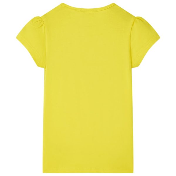 T-shirt de criança amarelo brilhante 104 - Image 2