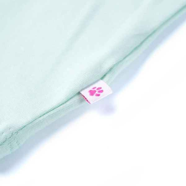 T-shirt de alças para criança menta-claro 92 - Image 5