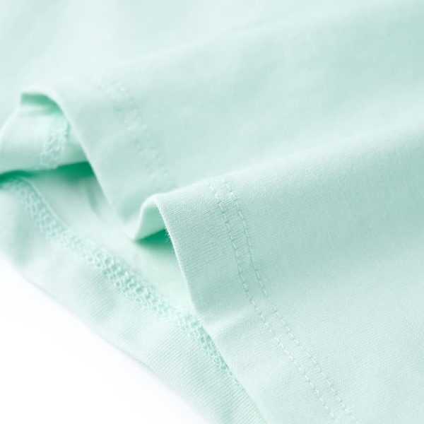 T-shirt de alças para criança menta-claro 92 - Image 6