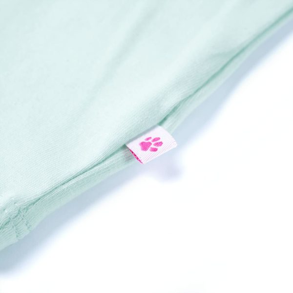 T-shirt de alças para criança menta-claro 116 - Image 5