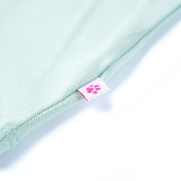 T-shirt de alças para criança menta-claro 128 - Image 5