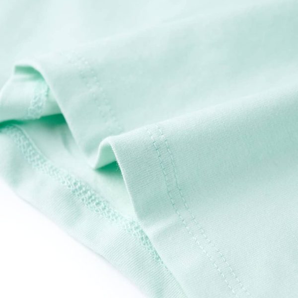 T-shirt de alças para criança menta-claro 128 - Image 6