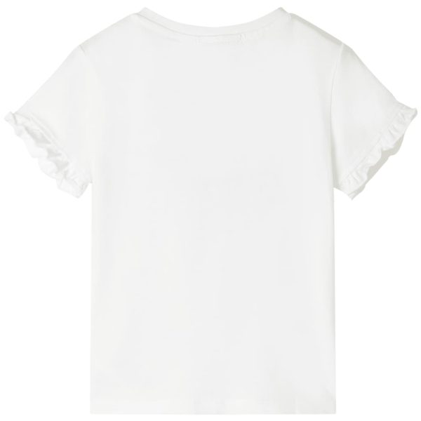 T-shirt infantil cor cru 104 - Image 2