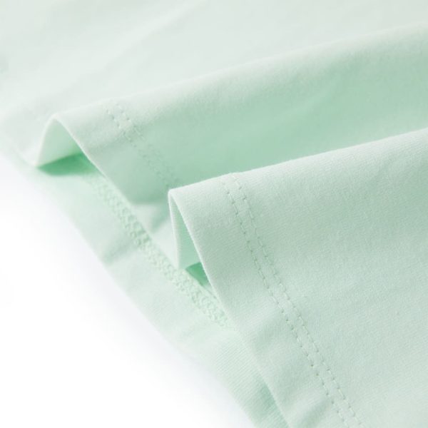 T-shirt infantil menta-claro 140 - Image 6