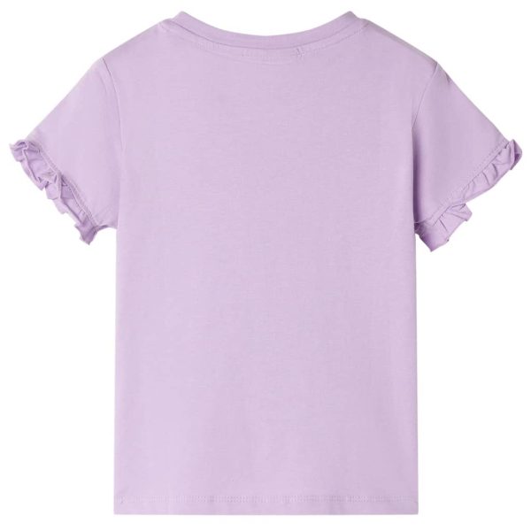 T-shirt para criança lilás 92 - Image 2