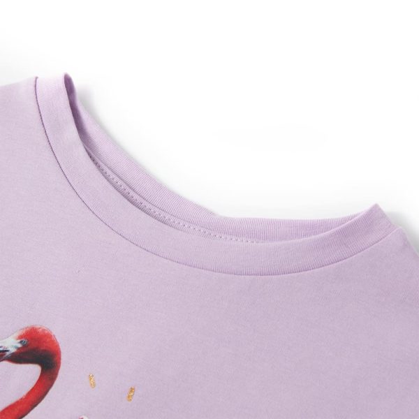 T-shirt para criança lilás 104 - Image 3