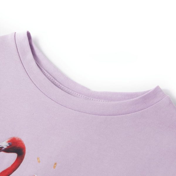 T-shirt para criança lilás 128 - Image 3