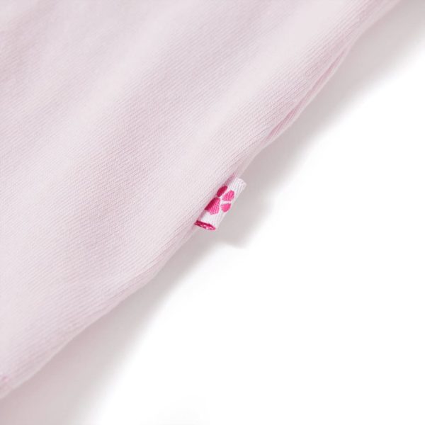 T-shirt de manga curta para criança rosa-suave 92 - Image 5