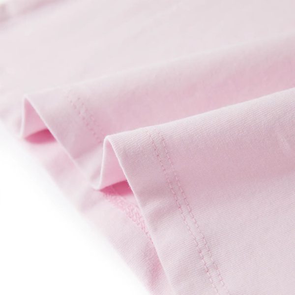 T-shirt de manga curta para criança rosa-suave 92 - Image 6