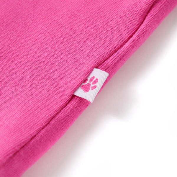 T-shirt de manga curta para criança rosa-escuro 92 - Image 5