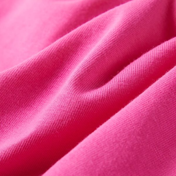 T-shirt de manga curta para criança rosa-escuro 92 - Image 7