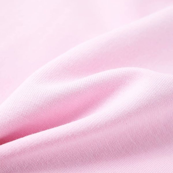 Sweatshirt para criança com capuz rosa-claro 92 - Image 7