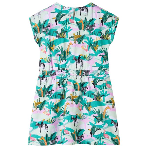 Vestido para criança menta-claro 140 - Image 2
