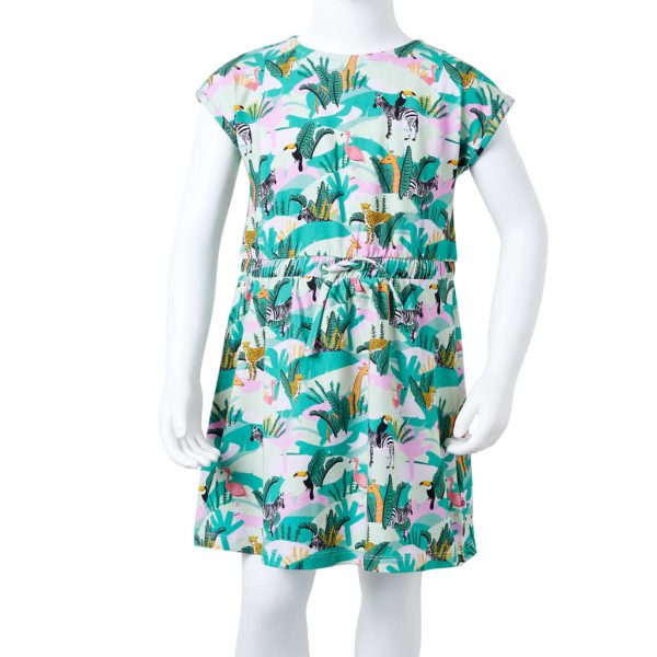 Vestido para criança menta-claro 140 - Image 8