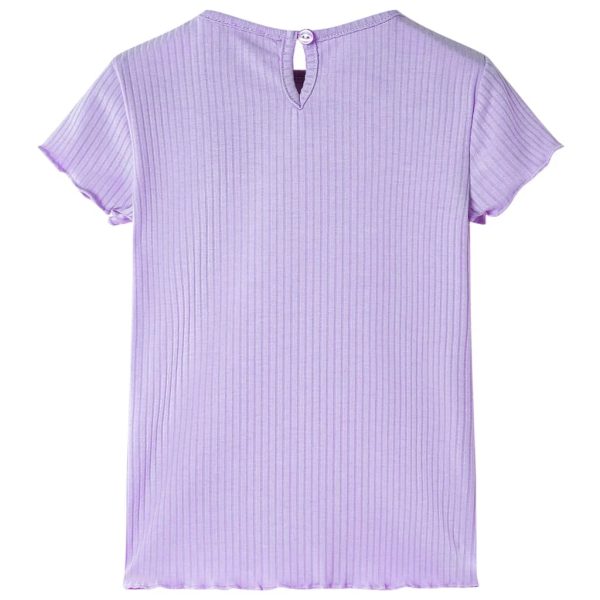 T-shirt de criança lilás 140 - Image 2