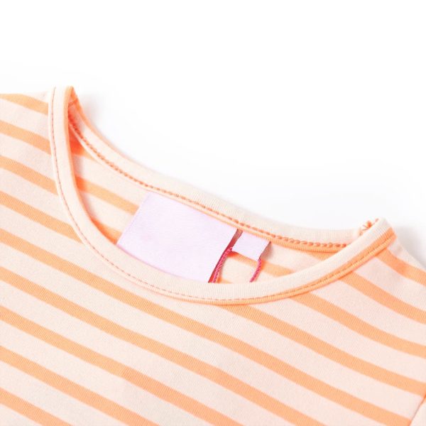 T-shirt de criança laranja-néon 140 - Image 3