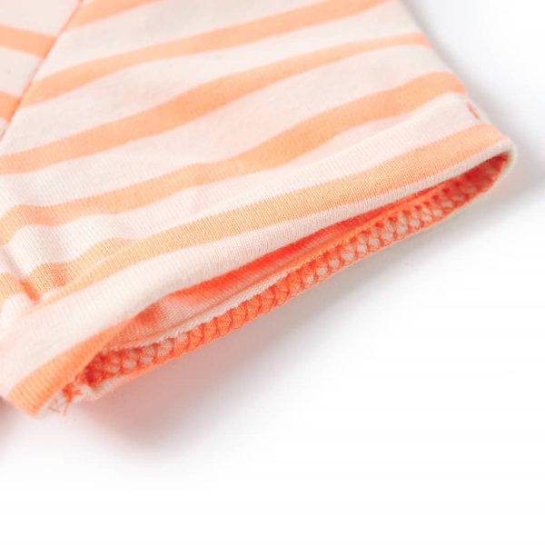T-shirt de criança laranja-néon 140 - Image 4