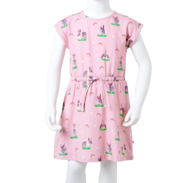 Vestido para criança rosa-claro 128 - Image 9