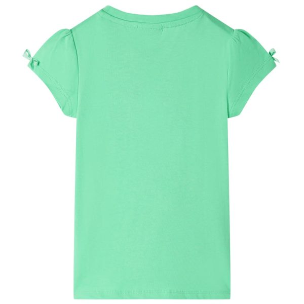T-shirt para criança verde-claro 92 - Image 2