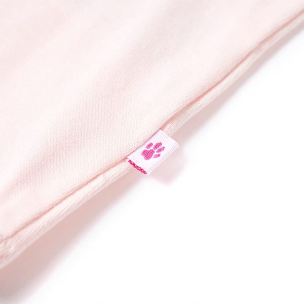 T-shirt para criança rosa-suave 92 - Image 5