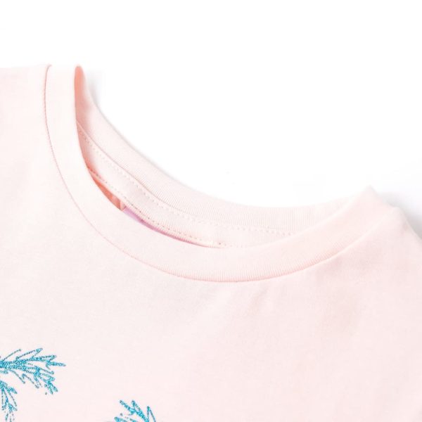 T-shirt de criança rosa-suave 104 - Image 3