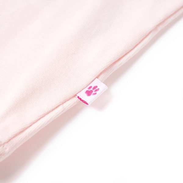 T-shirt de criança rosa-suave 116 - Image 5
