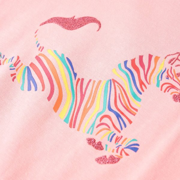 T-shirt de criança rosa 128 - Image 4