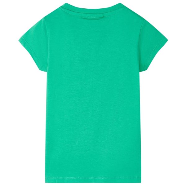 T-shirt de criança verde 128 - Image 2