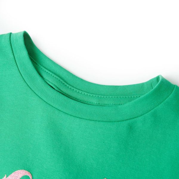 T-shirt de criança verde 128 - Image 3