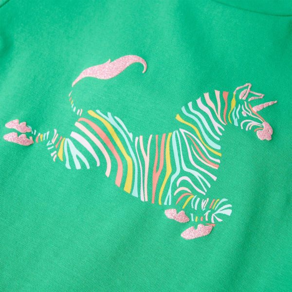 T-shirt de criança verde 128 - Image 4