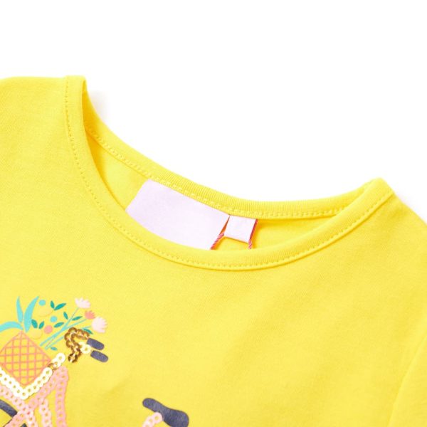 T-shirt de criança amarelo 140 - Image 3