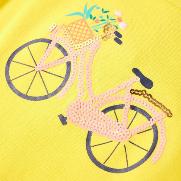 T-shirt de criança amarelo 140 - Image 4