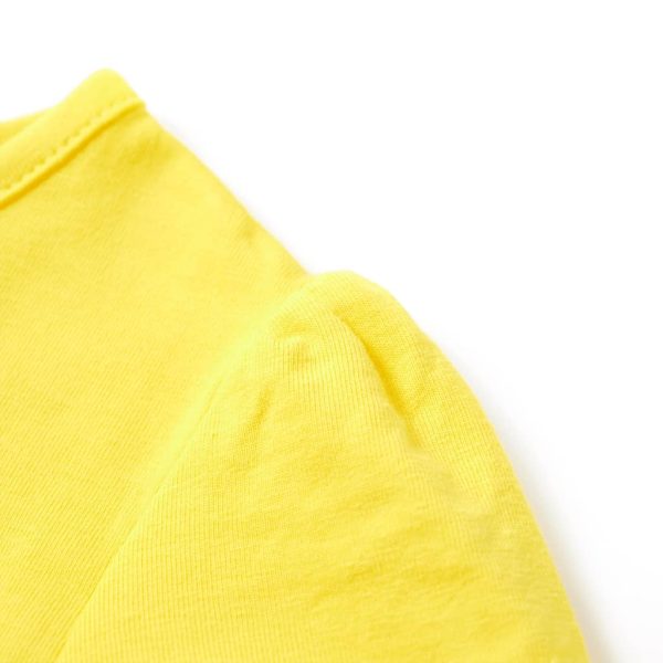 T-shirt de criança amarelo 140 - Image 5
